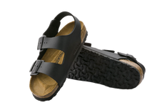 Carica l'immagine nel visualizzatore di Gallery, Birkenstock Milano Donna Birko Flor Black