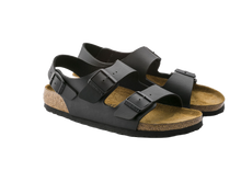 Carica l'immagine nel visualizzatore di Gallery, Birkenstock Milano Donna Birko Flor Black