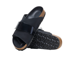 Carica l'immagine nel visualizzatore di Gallery, Birkenstock Kyoto Nabuck Leather Black
