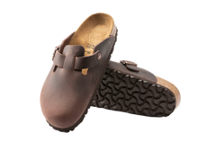 Carica l'immagine nel visualizzatore di Gallery, Birkenstock Boston Oiled Leather Uomo Habana