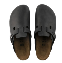 Carica l'immagine nel visualizzatore di Gallery, Birkenstock Boston Oiled Leather Donna Black