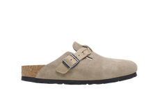 Carica l'immagine nel visualizzatore di Gallery, Birkenstock Boston Braided Pelle scamosciata - Taupe Donna