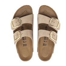 Carica l'immagine nel visualizzatore di Gallery, Birkenstock Arizona Big Buckle Pelle Nubuck Sandcastle Donna