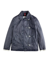 Carica l'immagine nel visualizzatore di Gallery, 4 Ganci in Tela di Lino Délavé - Fay Archive Uomo MAM1352101TZD2U807