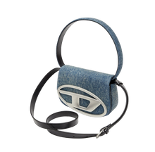 Carica l'immagine nel visualizzatore di Gallery, 1DR-Iconica borsa a spalla in denim solarizzato Diesel