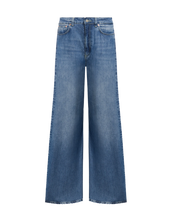 Carica l'immagine nel visualizzatore di Gallery, Jeans Beatrix wide leg in denim fisso lyocell Don Dup Donna