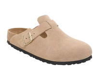 Carica l'immagine nel visualizzatore di Gallery, Birkenstock Boston Sandcastle Pelle scamosciata Donna