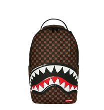 Carica l'immagine nel visualizzatore di Gallery, SHARKS IN PARIS WTF BUBBLE BROWN CHECK BACKPACK SPRAYGROUND