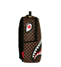 Carica l'immagine nel visualizzatore di Gallery, SHARKS IN PARIS WTF BUBBLE BROWN CHECK BACKPACK SPRAYGROUND
