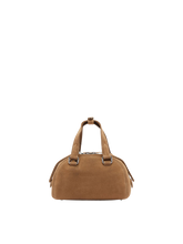 Carica l'immagine nel visualizzatore di Gallery, 1DR Dome-Borsa bowling piccola in pelle scamosciata Diesel