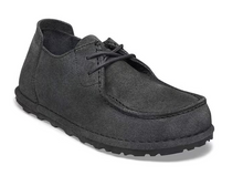 Carica l'immagine nel visualizzatore di Gallery, Utti Lace Charcoal Pelle scamosciata Birkenstock Uomo