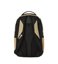 Carica l&#39;immagine nel visualizzatore di Gallery, Zaino Shark In Raffia Beige Sprayground
