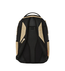 Zaino Shark In Raffia Beige Sprayground