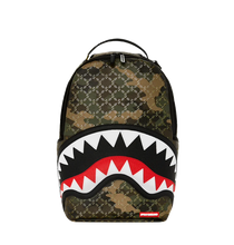 Carica l&#39;immagine nel visualizzatore di Gallery, Zaino $ Pattern Over Camo Verde Sprayground
