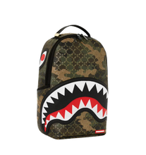 Carica l&#39;immagine nel visualizzatore di Gallery, Zaino $ Pattern Over Camo Verde Sprayground
