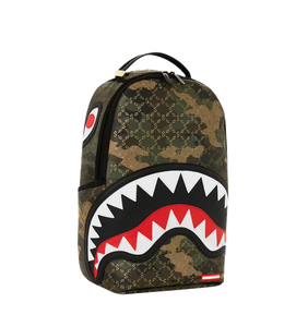 Zaino $ Pattern Over Camo Verde Sprayground