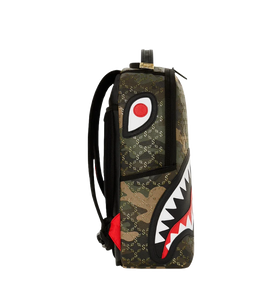 Zaino $ Pattern Over Camo Verde Sprayground