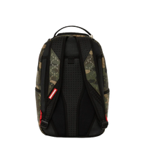 Carica l&#39;immagine nel visualizzatore di Gallery, Zaino $ Pattern Over Camo Verde Sprayground
