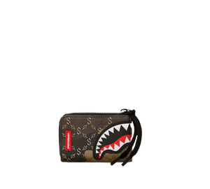Portafoglio $ Pattern Over Camo Marrone Sprayground