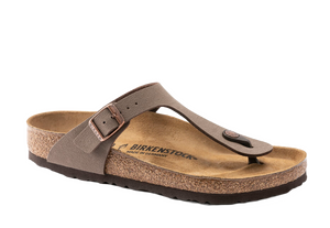 Birkenstock Gizeh Birko-Flor Uomo Nubuck Mocha