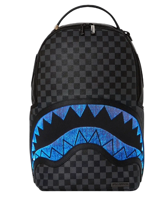 Zaino Checkered Fiber Optic Shark Sprayground