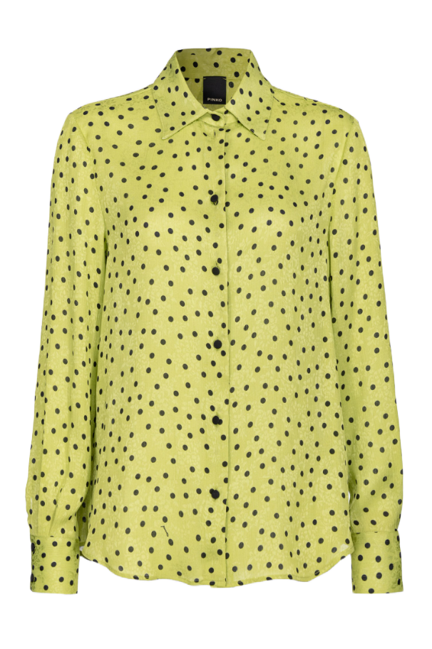Camicia Smorzare a Pois Pinko
