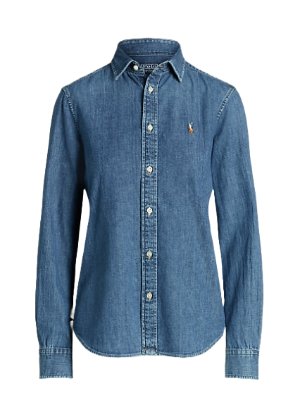 Camicia in Denim 211899526001 Polo Ralph Lauren