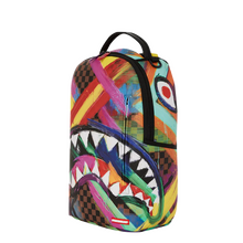 Carica l&#39;immagine nel visualizzatore di Gallery, Zaino Sharks In Paint Viola Sprayground
