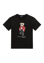 Carica l&#39;immagine nel visualizzatore di Gallery, T-shirt Polo Bear Nera 211916107001 Polo Ralph Lauren
