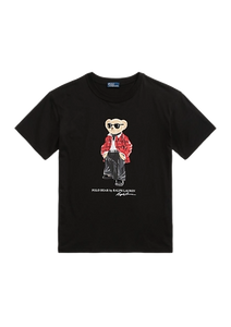 T-shirt Polo Bear Nera 211916107001 Polo Ralph Lauren