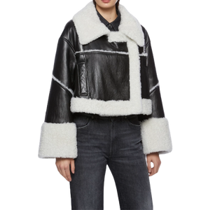 Giubbino Cropped in Shearlin Don Dup