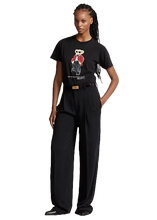 Carica l&#39;immagine nel visualizzatore di Gallery, T-shirt Polo Bear Nera 211916107001 Polo Ralph Lauren
