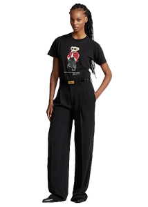 T-shirt Polo Bear Nera 211916107001 Polo Ralph Lauren