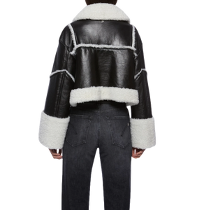 Giubbino Cropped in Shearlin Don Dup