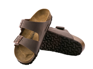 Birkenstock   Arizona Birko-Flor Nubuck Mocha