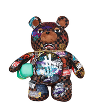 Carica l&#39;immagine nel visualizzatore di Gallery, Zaino Tagled Up Sip Bear Marrone Sprayground
