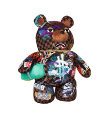 Carica l&#39;immagine nel visualizzatore di Gallery, Zaino Tagled Up Sip Bear Marrone Sprayground
