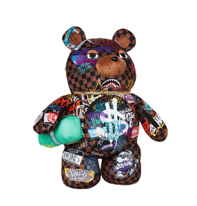 Zaino Tagled Up Sip Bear Marrone Sprayground