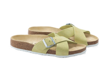 Carica l&#39;immagine nel visualizzatore di Gallery, Birkenstock Siena Shimmering popcorn Suede Leather
