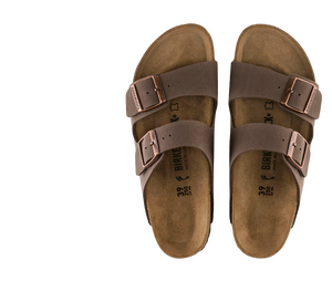 Birkenstock Arizona Birko-Flor Nabuck Mocha