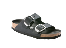 Carica l&#39;immagine nel visualizzatore di Gallery, Birkenstock Arizona Big Buckle black Oiled Leather
