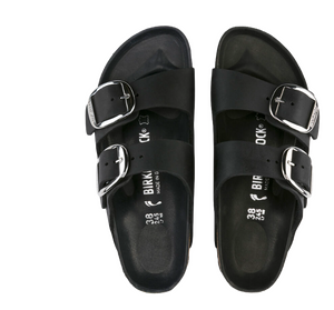 Birkenstock Arizona Big Buckle black Oiled Leather
