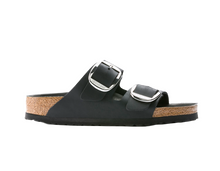 Carica l&#39;immagine nel visualizzatore di Gallery, Birkenstock Arizona Big Buckle black Oiled Leather
