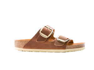 Birkenstock Arizona Big Buckle cognac Oiled Leather