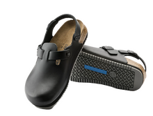 Carica l&#39;immagine nel visualizzatore di Gallery, Birkenstock  Tokio Uomo SL black Natural Leather
