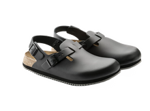 Carica l&#39;immagine nel visualizzatore di Gallery, Birkenstock  Tokio Uomo SL black Natural Leather
