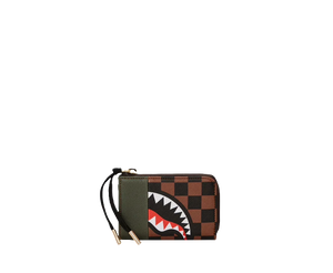 Portafoglio Sip With Camo Accent Marrone Sprayground