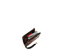 Carica l&#39;immagine nel visualizzatore di Gallery, Portafoglio Sip With Camo Accent Marrone Sprayground

