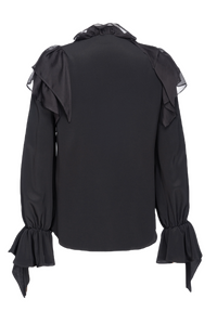 Blusa Raggio con Volant Pinko