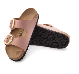 Birkenstock Arizona Big Buckle old rose Nabuck Leather